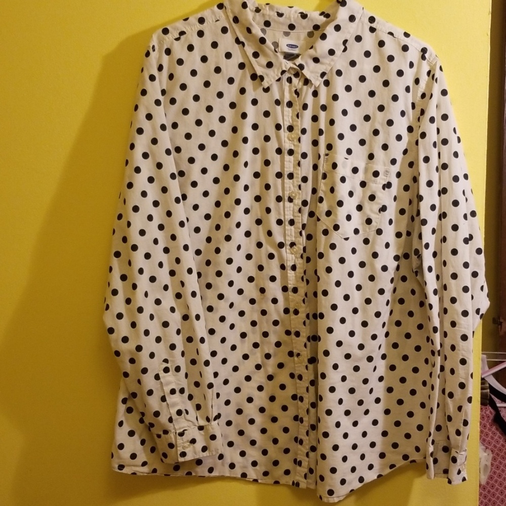 Polka dot shirt